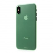 Ultra slim cover 0,4mm Iphone Xs / X grøn