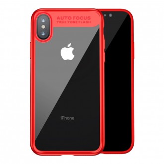 Baseus slim cover til Iphone X rød