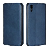 Iphone Xr flipcover wallet blå