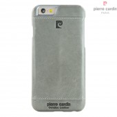 Iphone SE, 5S, 5 cover Pierre Cardin wax design læder grå