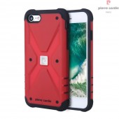 Iphone 8 / 7 cover Pierre Cardin shockpr / SE (2020)oof rød