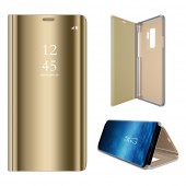 Clear view cover Galaxy S9 plus guld