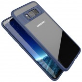 Slim combi cover Galaxy S8 plus blå