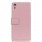 Sony Xperia XA1 klassisk cover pink med lommer Mobil tilbehør