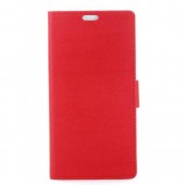 LG G5 læder cover med kort lommer, rød