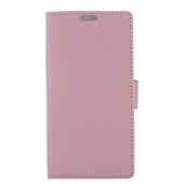 LG G5 læder cover med kort lommer, pink