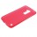 LG K10 cover mat tpu rød Mobiltelefon tilbehør