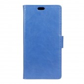 Huawei Y6 2 Compact etui med kort holder blå