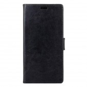 Huawei Y6 2 Compact etui med lommer sort