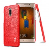 Huawei Mate 9 Pro cover croco læder rød