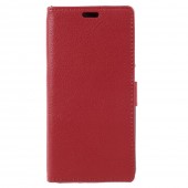 Huawei Honor 8 Lite etui cover med lommer rød
