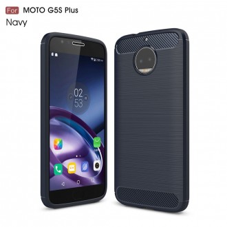 C-style armor cover Motorola Moto G5S plus blå