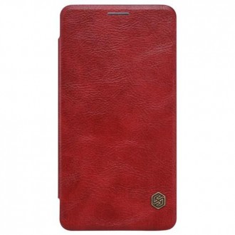 MICROSOFT LUMIA 950 læder cover i business stil, rød