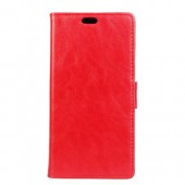 MICROSOFT LUMIA 950 XL læder cover med kort lommer, rød