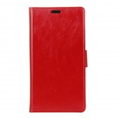 Nokia 8 flip cover med lommer rød