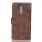 Nokia 8 cover i retro stil brun Mobilcovers