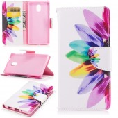 Mønstret flip cover Nokia 3 Colorful Petals