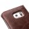 Samsung Galaxy S6 brun cover premium læder med lomme, Samsung Mobil cover tilbehør hos Leveso.dk