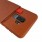 Viser Galaxy S9 plus case med 2 kort lommer brun