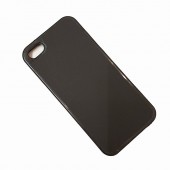Ultra tynd 0.3mm blød tpu case Iphone SE / 5S sort