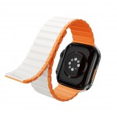 Magnet Hoco Rem Apple watch 38/40/41mm hvid/ orange 
