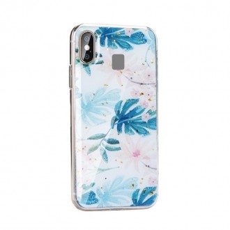 Forcell Marble case Samsung Galaxy A20E Almond