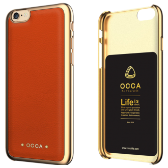 til Iphone 6-6S cover orange Occa Absolute Apple Iphone 6 Mobil tilbehør Leveso.dk