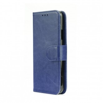Iphone XS Max 2 i 1 flip cover blå