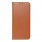 brun Slim læder flip cover Samsung S22 Mobil tilbehør