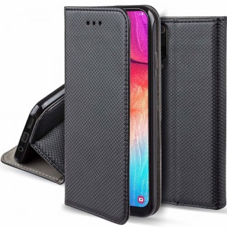 Flip magnet etui til Motorola One Hyper sort