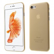 Iphone 7 cover hård slim guld Mobiltelefon tilbehør