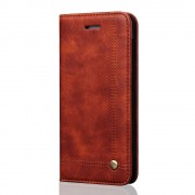 brun Prestige flip cover Iphone SE / 5S Mobil tilbehør