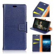 Samsung Galaxy Note 8 cover i ægte læder blå Mobilcovers