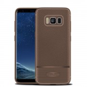 Rugged armor cover brun Galaxy S8 plus Mobilcovers