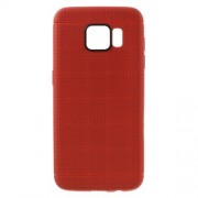 SAMSUNG GALAXY S7 EDGE dot bag cover, rød Mobiltelefon tilbehør