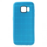 SAMSUNG GALAXY S7 EDGE dot bag cover, blå Mobiltelefon tilbehør