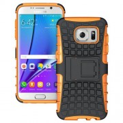SAMSUNG GALAXY S7 EDGE hybrid bag cover, orange Mobiltelefon tilbehør