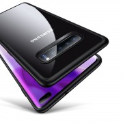 sort Combi cover Samsung S10+ Mobil tilbehør