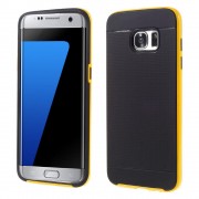 SAMSUNG GALAXY S7 EDGE tpu cover gul, Mobiltelefon tilbehør