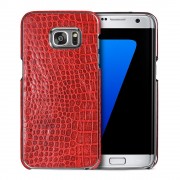 SAMSUNG GALAXY S7 EDGE cover håndlavet rød Mobiltelefon tilbehør