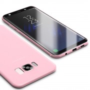 Ultra tynd cover 0.6mm pink til Samsung Galaxy S8 Mobiltilbehør
