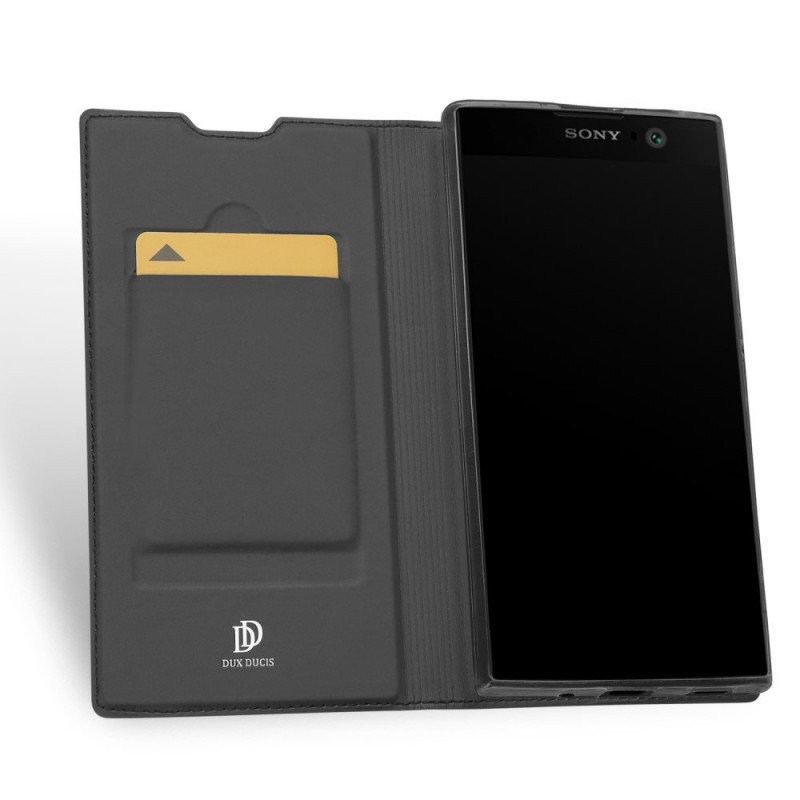 Moex Collana Porta Cellulare Per Sony Xperia XA2 – Custodia In Silicone Con Tracolla Regolabile, Grigio