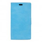 SONY XPERIA X PERFORMANCE cover etui med kort lommer blå Leveso Mobil tilbehør