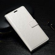SONY XPERIA X PERFORMANCE læder cover med lommer hvid, Mobiltelefon tilbehør