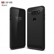 C-style armor cover sort LG V30 Mobilcovers