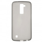 LG K10 cover mat tpu grå Mobiltelefon tilbehør