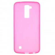 LG K10 cover mat tpu rosa Mobiltelefon tilbehør