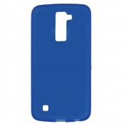 LG K10 cover mat tpu blå Mobiltelefon tilbehør
