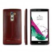 Til LG G4 rød cover Pierre Cardin design læder Mobiltelefon tilbehør