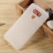 LG G6 bagcover i blød tpu hvid Mobilcover